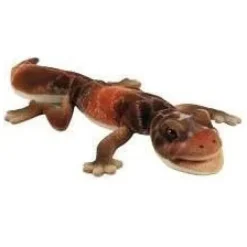 Handcrafted 10 Inch Lifelike Beige Knob-tailed Gecko Stuffed Animal by Hansa