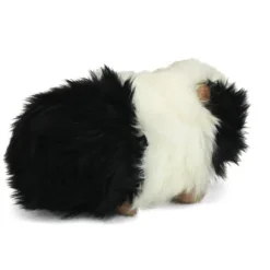 Handcrafted 8 Inch Lifelike Black Guinea Pig Stuffed Animal by Hansa
