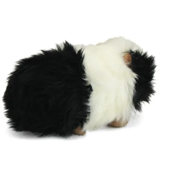 Handcrafted 8 Inch Lifelike Black Guinea Pig Stuffed Animal by Hansa