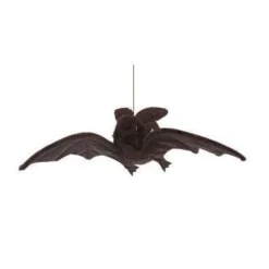 Handcrafted 15 Inch Lifelike Black Bat Stuffed Animal by Hansa