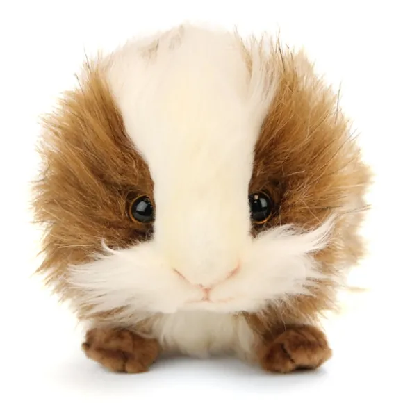 Handcrafted 8 Inch Lifelike Brown Guinea Pig Stuffed Animal by Hansa