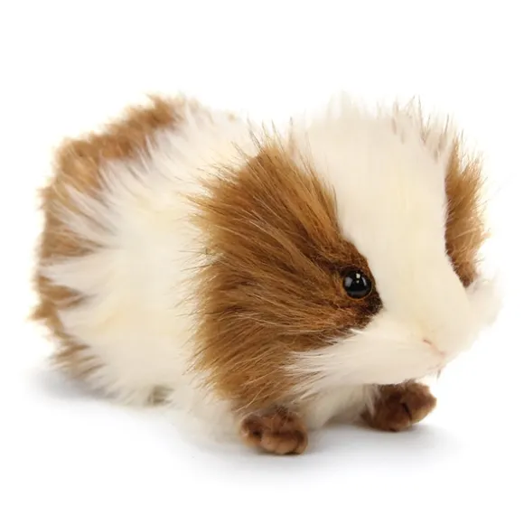Handcrafted 8 Inch Lifelike Brown Guinea Pig Stuffed Animal by Hansa