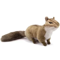Handcrafted 8 Inch Lifelike Chipmunk Stuffed Animal by Hansa
