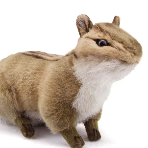 Handcrafted 8 Inch Lifelike Chipmunk Stuffed Animal by Hansa