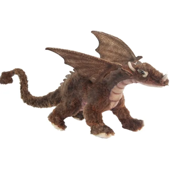 Handcrafted 12 Inch Lifelike Dragon Stuffed Animal by Hansa