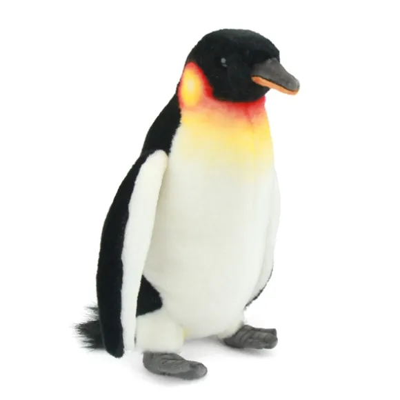 Handcrafted 10 Inch Lifelike Emperor Penguin Stuffed Animal by Hansa