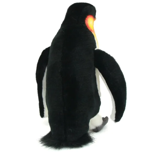 Handcrafted 10 Inch Lifelike Emperor Penguin Stuffed Animal by Hansa