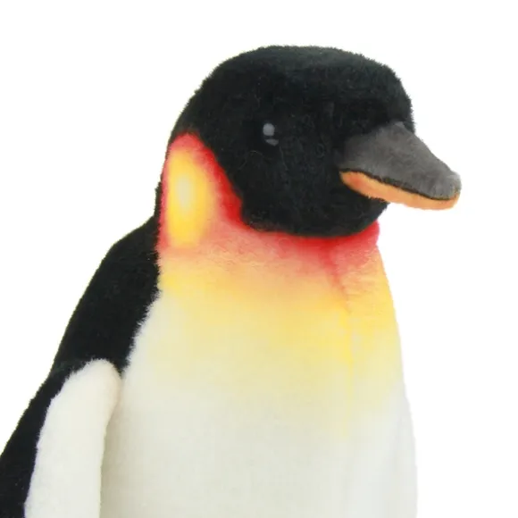 Handcrafted 10 Inch Lifelike Emperor Penguin Stuffed Animal by Hansa
