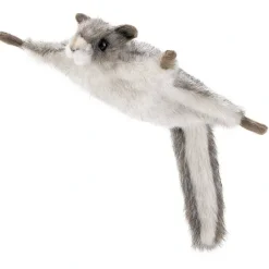 Handcrafted 8 Inch Lifelike Flying Squirrel Stuffed Animal by Hansa