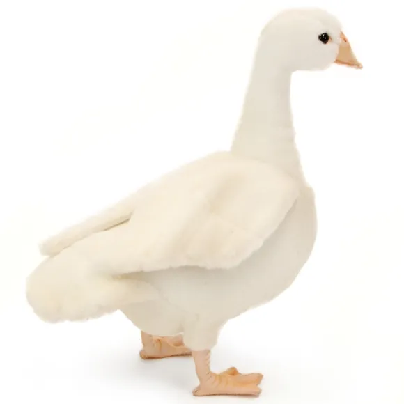 Handcrafted 9 Inch Lifelike Goose Stuffed Animal by Hansa