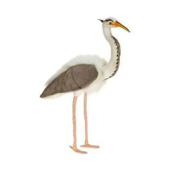 Handcrafted 28 Inch Lifelike Great Blue Heron Stuffed Animal by Hansa
