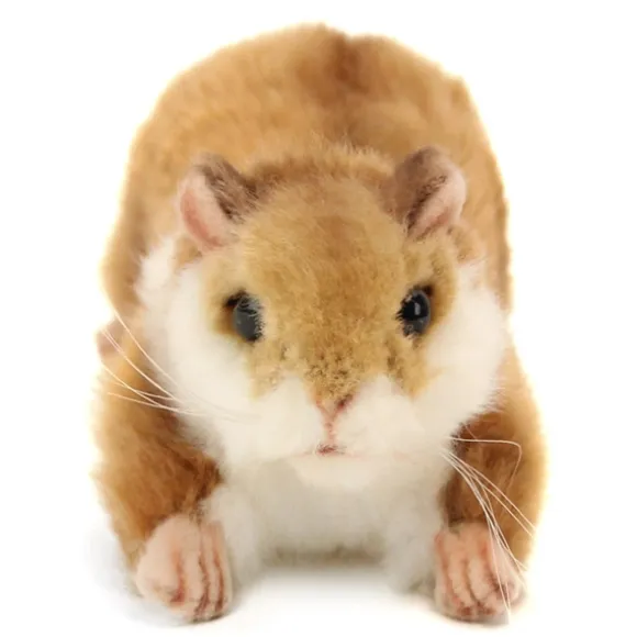 Handcrafted 7 Inch Lifelike Hamster Stuffed Animal by Hansa