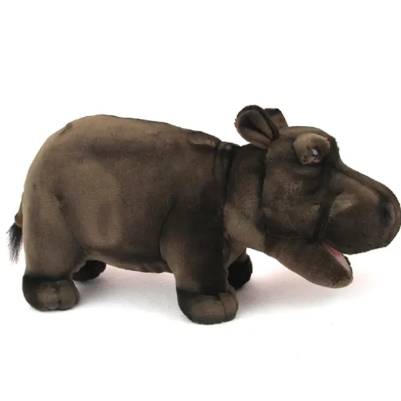 Handcrafted 18 Inch Lifelike Hippopotamus Stuffed Animal by Hansa