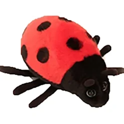 Handcrafted 6 Inch Lifelike Ladybug Stuffed Animal by Hansa