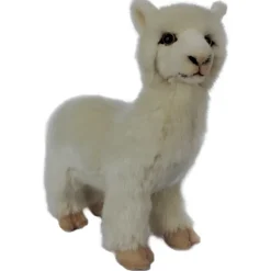 Handcrafted 11 Inch Lifelike Llama Stuffed Animal by Hansa