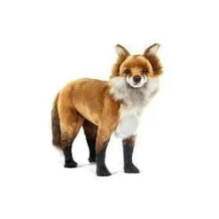 Handcrafted 17 Inch Lifelike Majestic Red Fox Stuffed Animal by Hansa