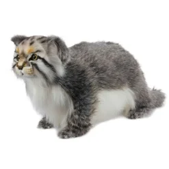Handcrafted 17 Inch Lifelike Pallas Cat Stuffed Animal by Hansa