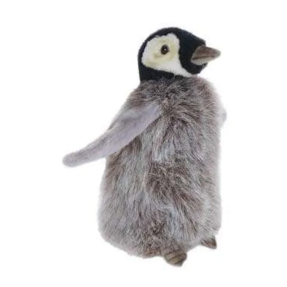 Handcrafted 6 Inch Lifelike Penguin Chick Stuffed Animal by Hansa