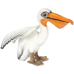 Handcrafted 6 Inch Lifelike Pelican Stuffed Animal by Hansa