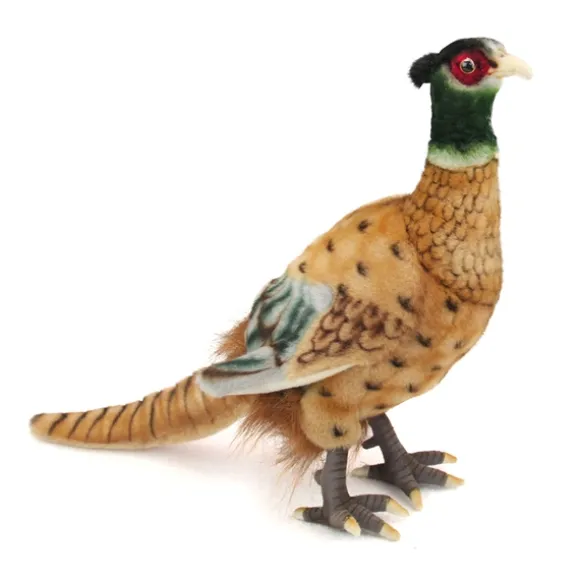 Handcrafted 12 Inch Lifelike Pheasant Stuffed Animal by Hansa
