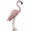 Handcrafted 32 Inch Lifelike Pink Flamingo Stuffed Animal by Hansa