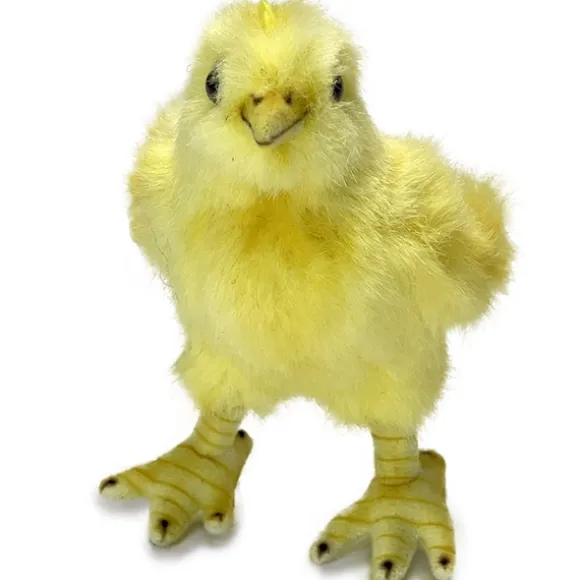 Handcrafted 5 Inch Lifelike Plush Chick by Hansa