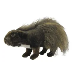 Handcrafted 17 Inch Lifelike Porcupine Stuffed Animal by Hansa