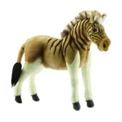 Handcrafted 19 Inch Lifelike Quagga Stuffed Animal by Hansa