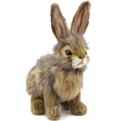 Handcrafted 9 Inch Lifelike Rabbit Stuffed Animal by Hansa
