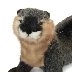 Handcrafted 9 Inch Lifelike River Otter Stuffed Animal by Hansa