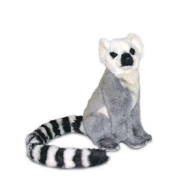 Handcrafted 9 Inch Lifelike Ring-tailed Lemur Stuffed Animal by Hansa