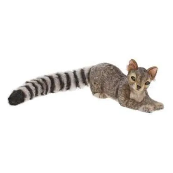Handcrafted 16 Inch Lifelike Ringtail Stuffed Animal by Hansa