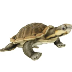 Handcrafted 11 Inch Lifelike River Turtle Stuffed Animal by Hansa