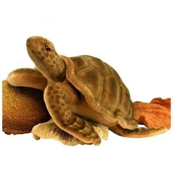 Handcrafted 20 Inch Lifelike Sea Turtle Stuffed Animal by Hansa