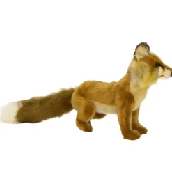 Handcrafted 20 Inch Lifelike Sitting Red Fox Stuffed Animal by Hansa