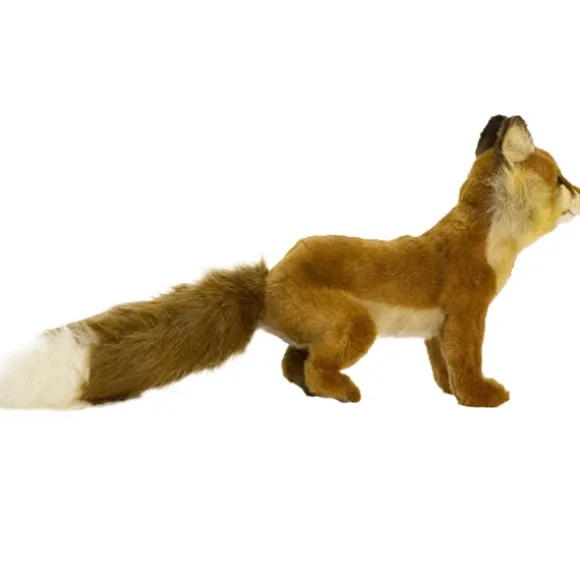 Handcrafted 20 Inch Lifelike Sitting Red Fox Stuffed Animal by Hansa