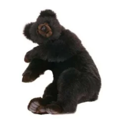 Handcrafted 28 Inch Lifelike Sleeping Bear Stuffed Animal by Hansa