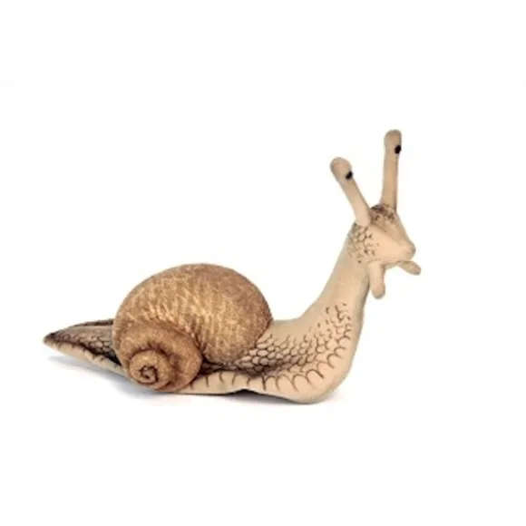 Handcrafted 9 Inch Lifelike Snail Stuffed Animal by Hansa