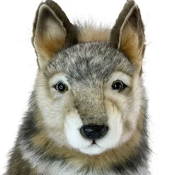 Handcrafted 15 Inch Lifelike Standing Plush Wolf by Hansa