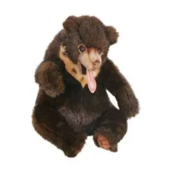 Handcrafted 11 Inch Lifelike Sun Bear Stuffed Animal by Hansa