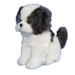 Handcrafted 6 Inch Lifelike Teacup Shih Tzu Stuffed Animal Dog by Hansa