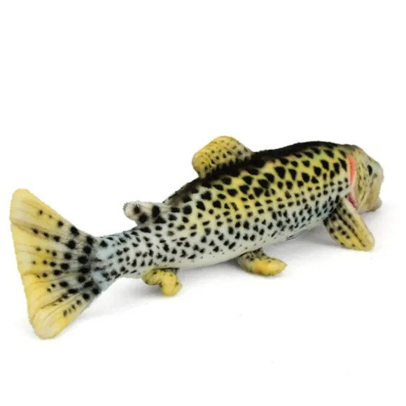 Handcrafted 14 Inch Lifelike Trout Stuffed Animal by Hansa