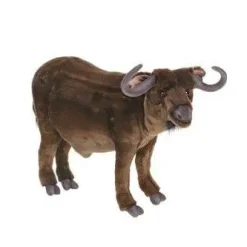 Handcrafted 18 Inch Lifelike Water Buffalo Stuffed Animal by Hansa