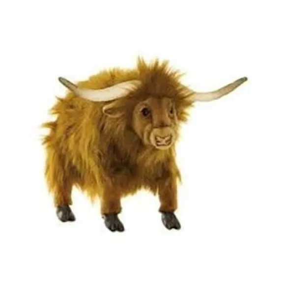 Handcrafted 20 Inch Lifelike Yak Stuffed Animal by Hansa