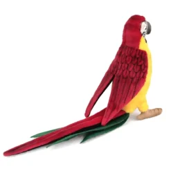 Handcrafted 7 Inch Lifelike Yellow Parrot Stuffed Animal by Hansa