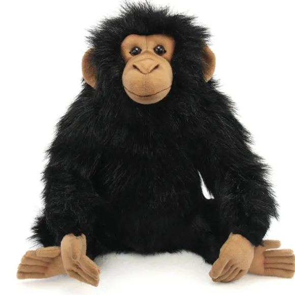 Handcrafted 9 Inch Lifelike Young Chimp Stuffed Animal by Hansa
