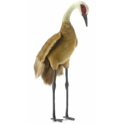 Handcrafted 29 Inch Life-size Sandhill Crane Stuffed Animal by Hansa