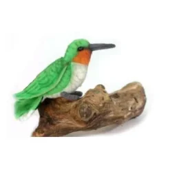 Handcrafted Lifelike Hummingbird Stuffed Animal by Hansa