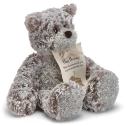 Happy Birthday Mini Giving Bear 8.5 Inch Plush Teddy Bear by Demdaco