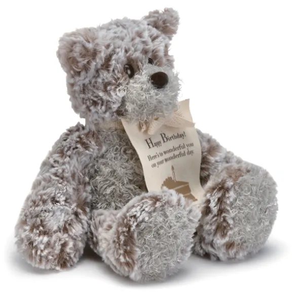 Happy Birthday Mini Giving Bear 8.5 Inch Plush Teddy Bear by Demdaco